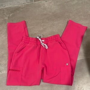 Figs Hot Pink Scrub Pants-S